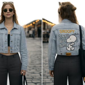 Chaquetas Jeans de Mujer con bordado