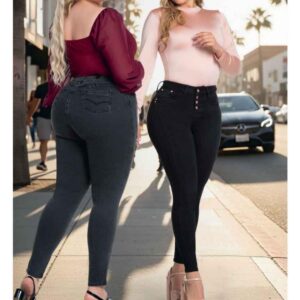 Jeans Colombianos con Faja Interna y Levanta Cola – Moldea tu figura con estilo